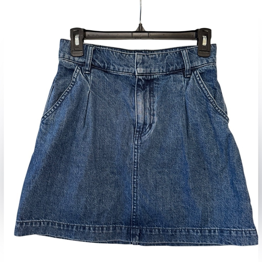 Free People Denim Mini Skirt size 26